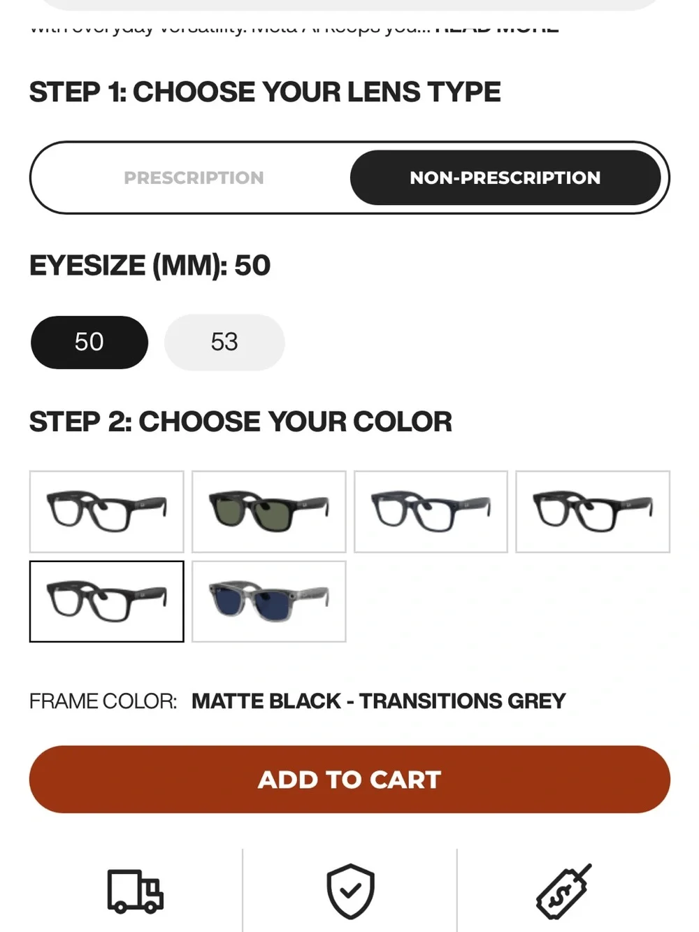 Ray-Ban Shiny Black Frames with Graphite Green Transitions